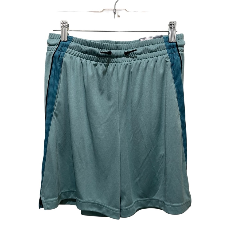 Tek Gear Dry Tek Shorts Albany Blue Boys Size Large 14/16